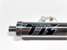 Load image into Gallery viewer, 2 x TOOMEY RACING USA ANODIZED ALUMINUM SILENCER LABEL STICKER ELBLEM
