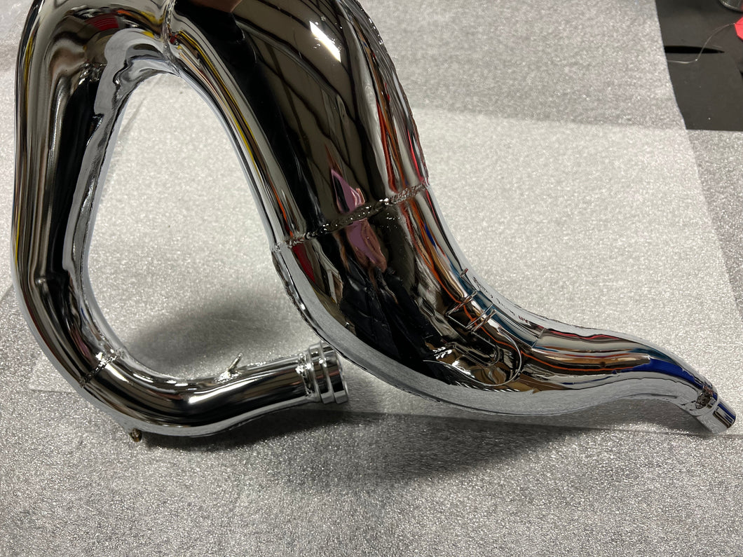 NEW Chrome Left Side T5 Pipe with Minor Scratches