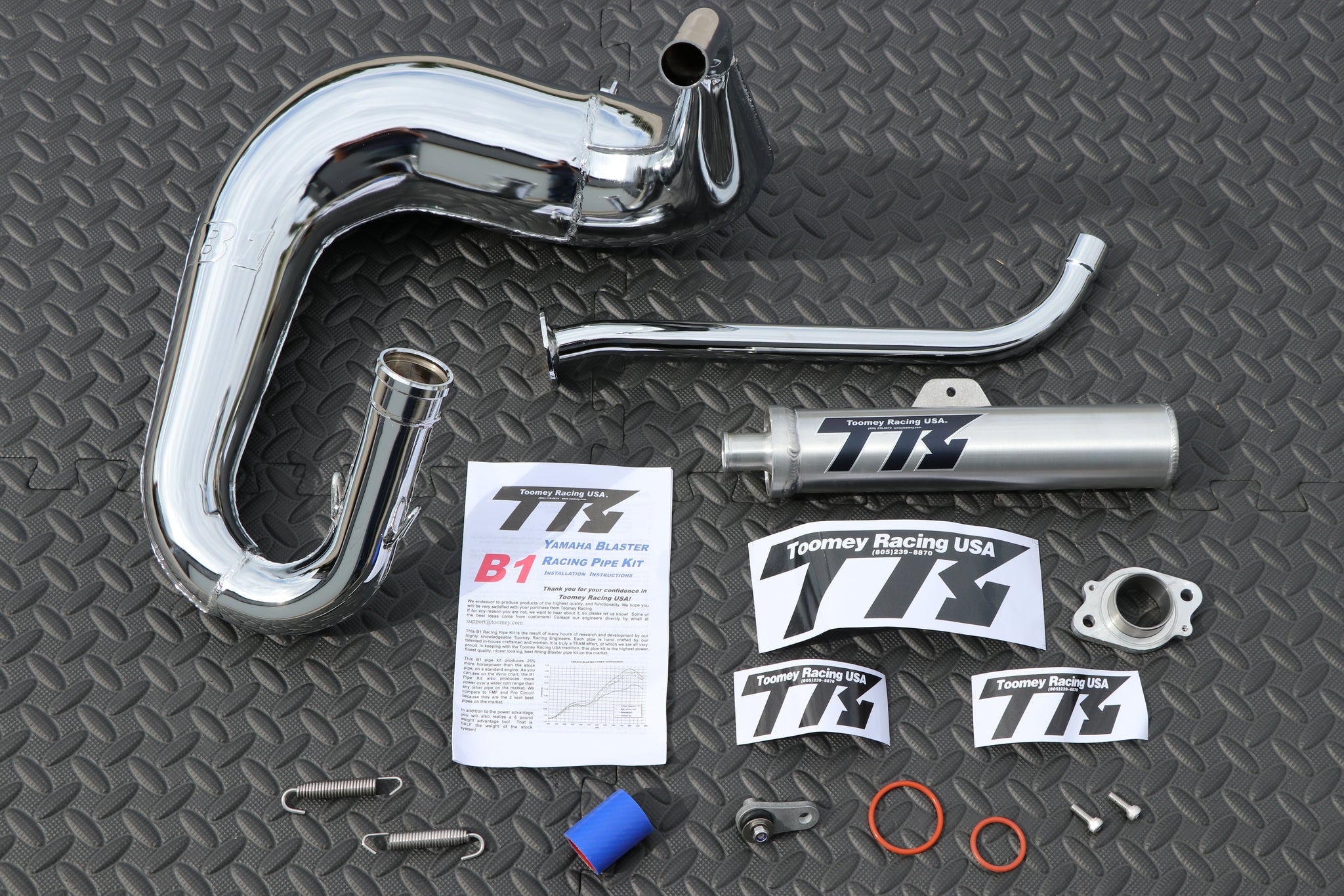 Tonosama B① B1 RACING PIPE KIT POLISHED CHROME – TOOMEY RACING USA